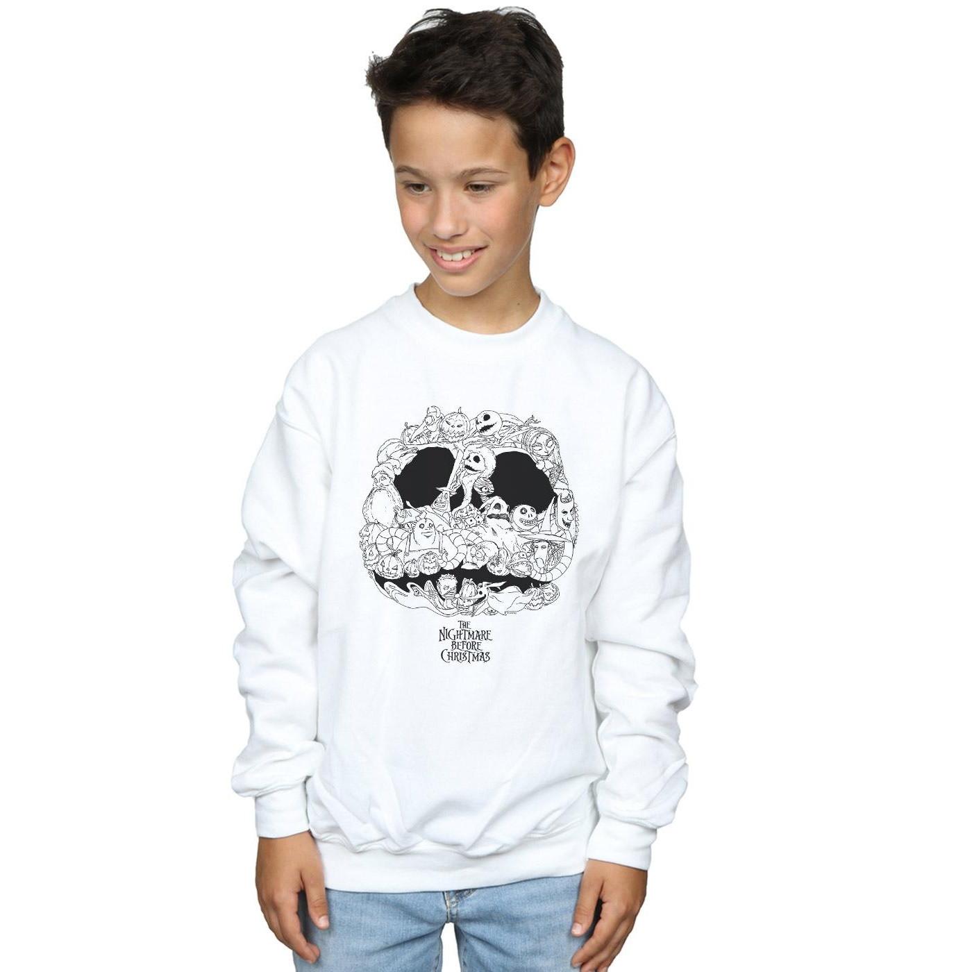 Disney Nightmare Before Christmas JackOLanterns Sweatshirt