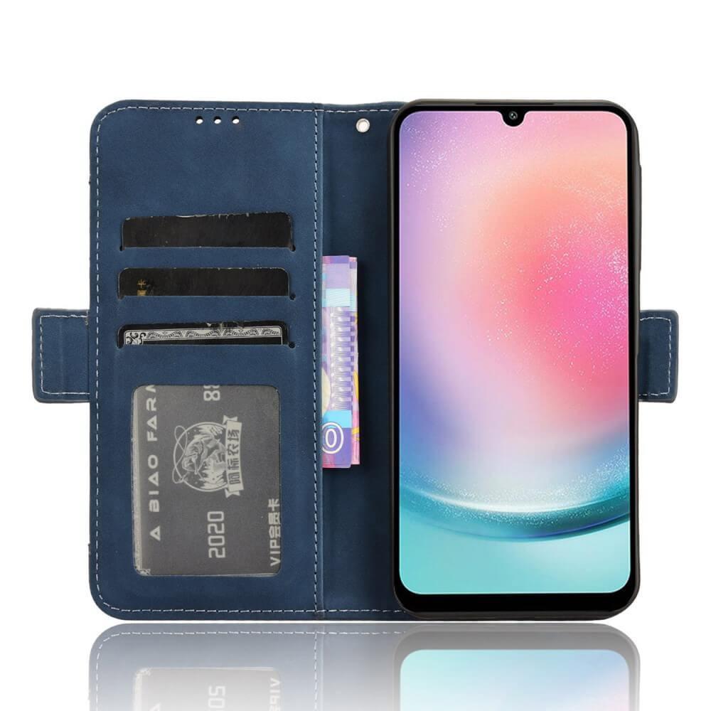 Cover-Discount Galaxy A25 5G - Etui mit vielen Kartenfächer