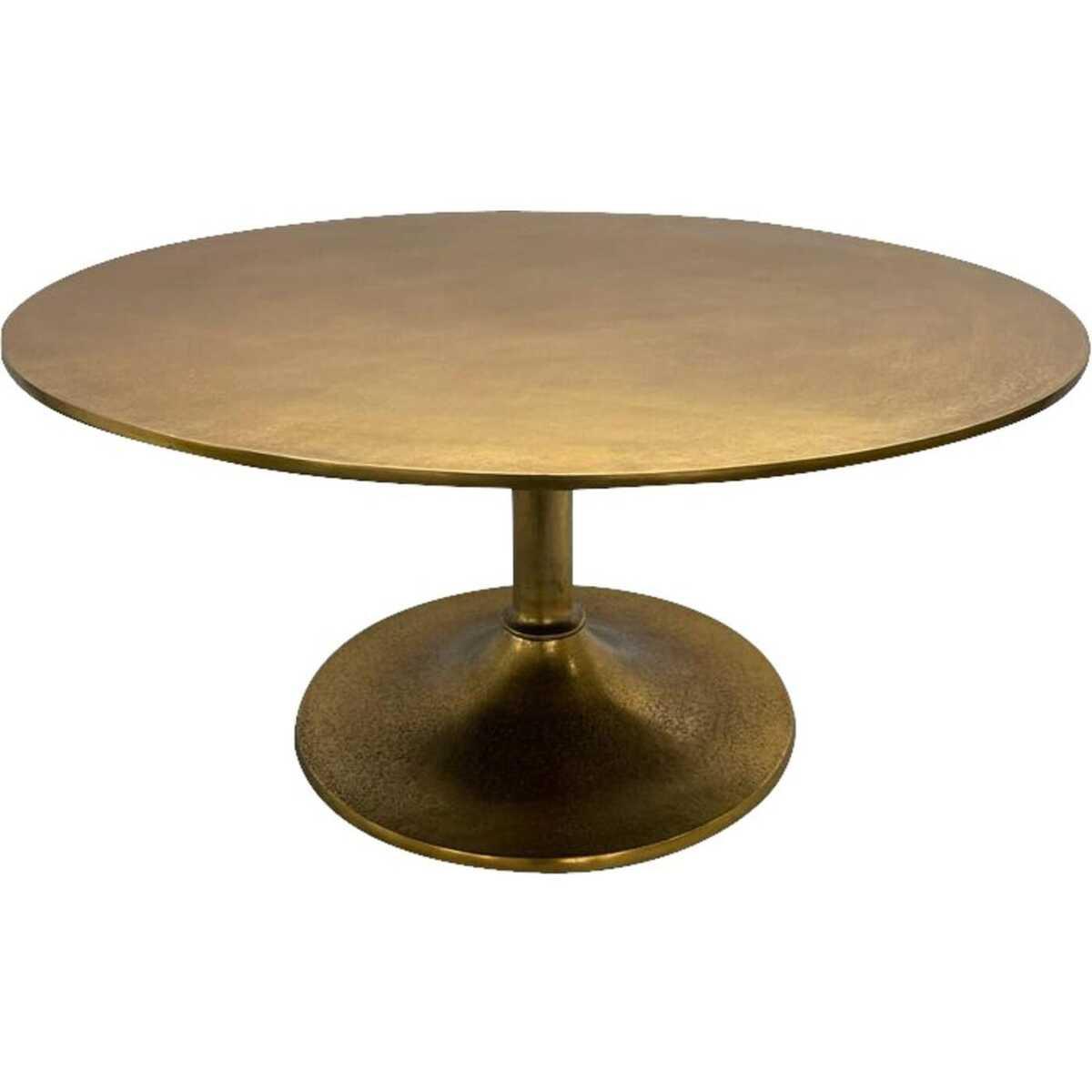 KARE Design Couchtisch Morocco Brass rund 91