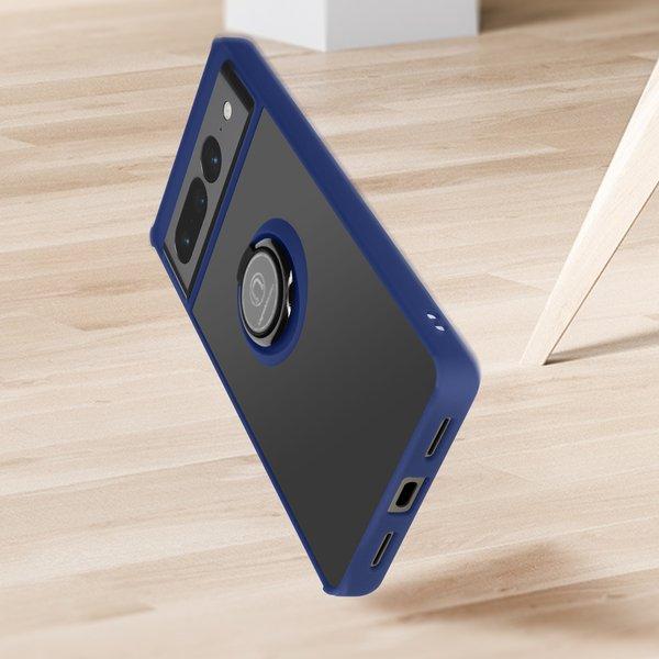 Avizar Ring-Hülle für Google Pixel 7 Pro Blau