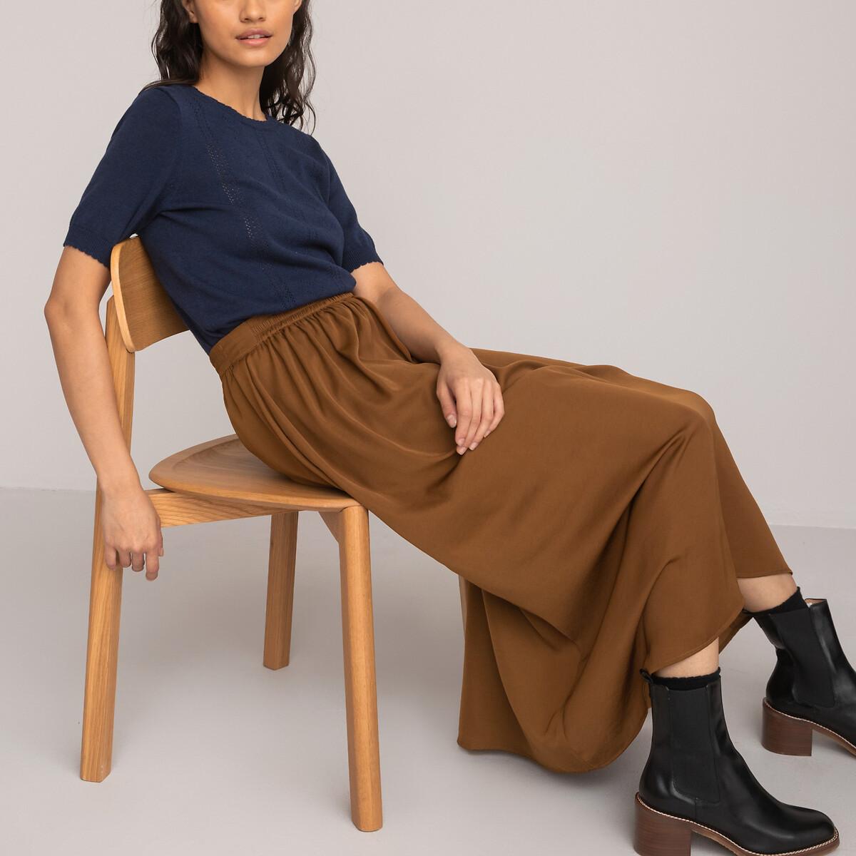 La Redoute Collections Chelsea-Boots mit breitem Absatz