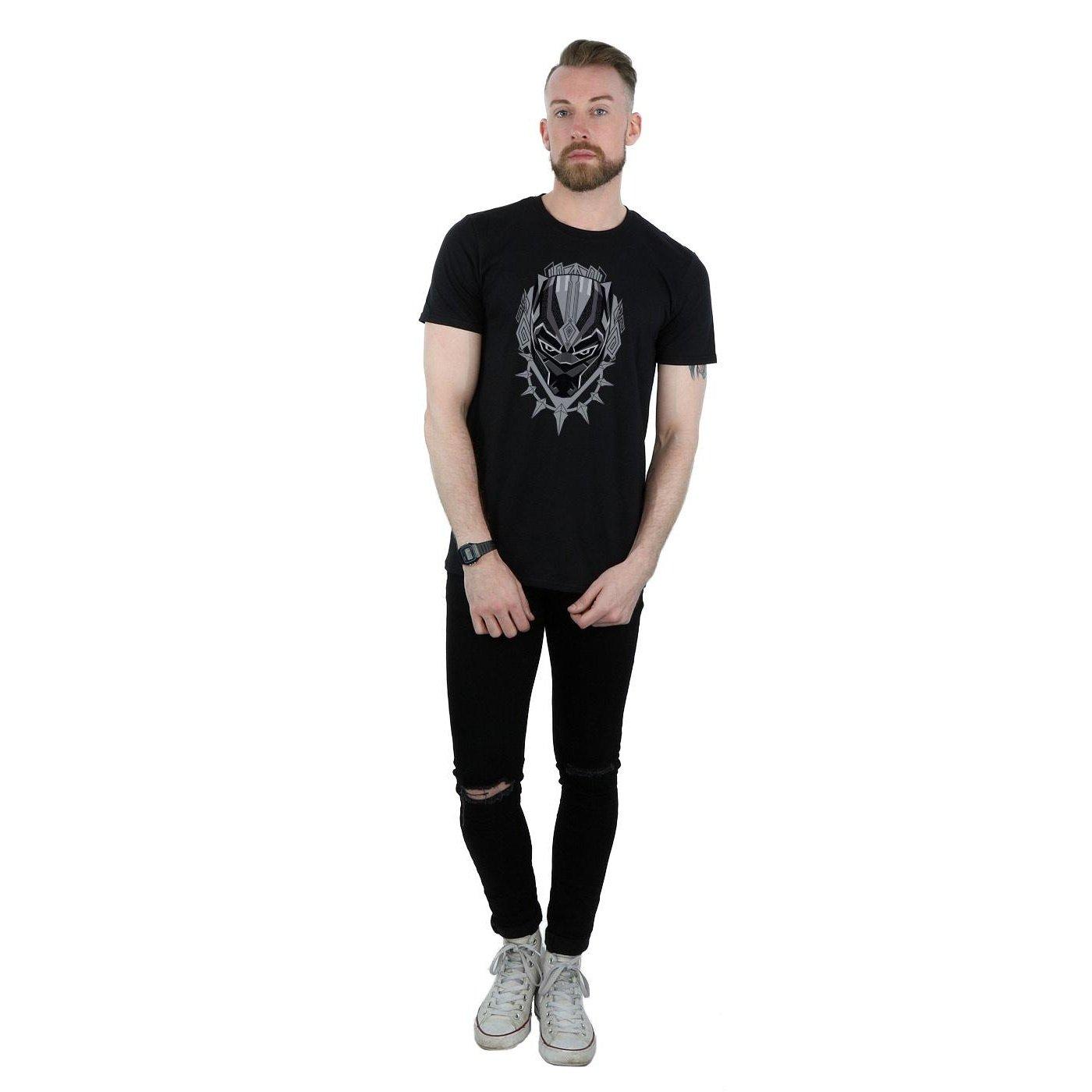 MARVEL Black Panther Masken Print T-Shirt