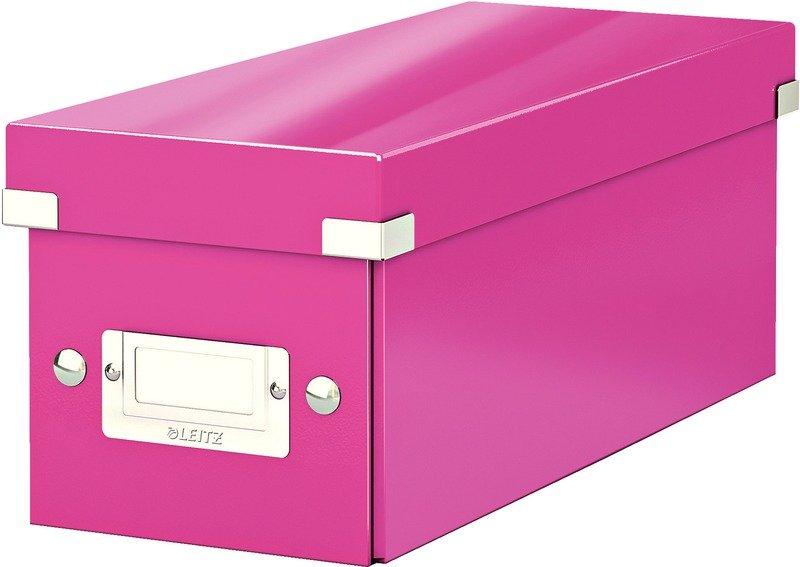 Leitz LEITZ Ablagebox CD Click&Store 60410023 145x135x360mm pink