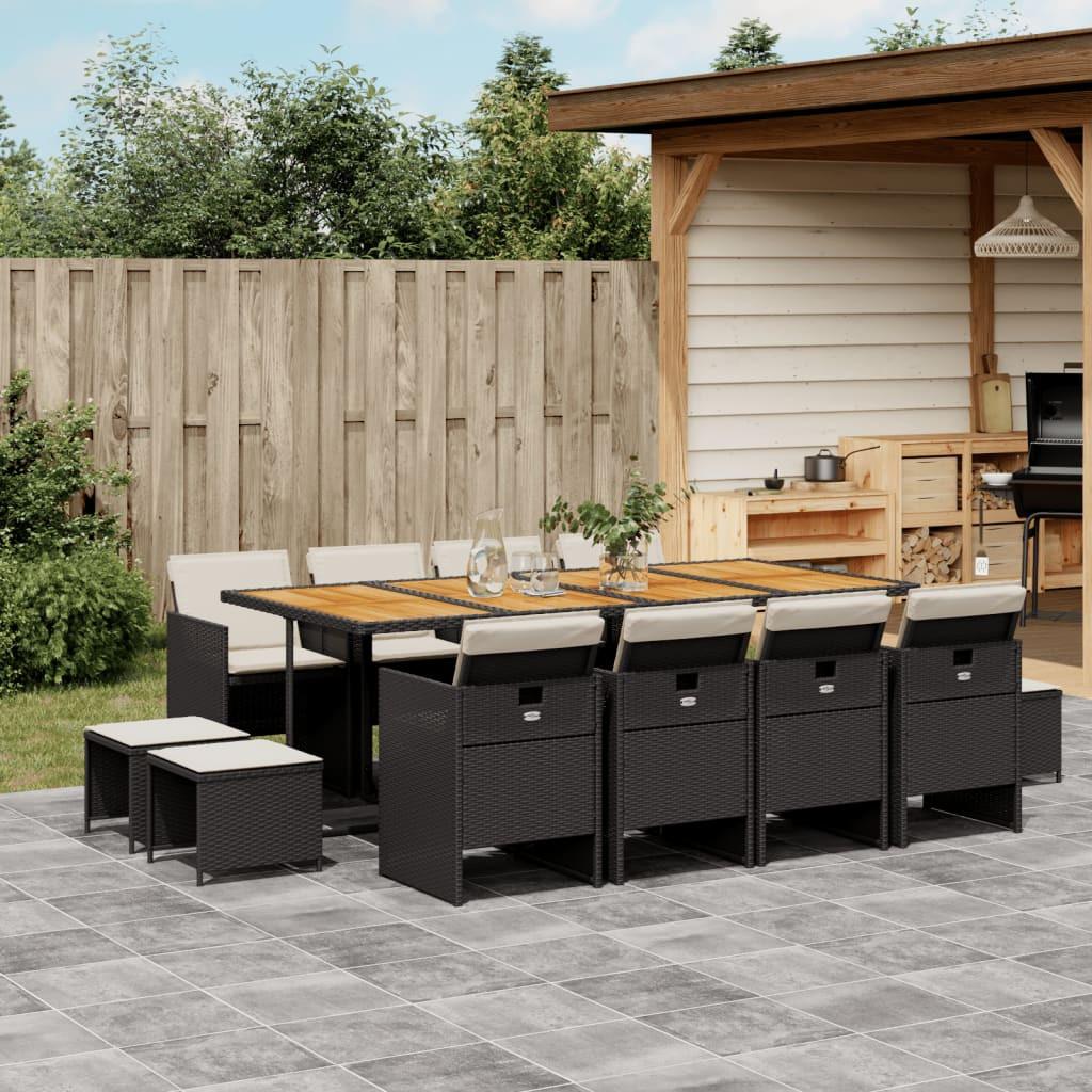 VidaXL Garten essgruppe poly-rattan