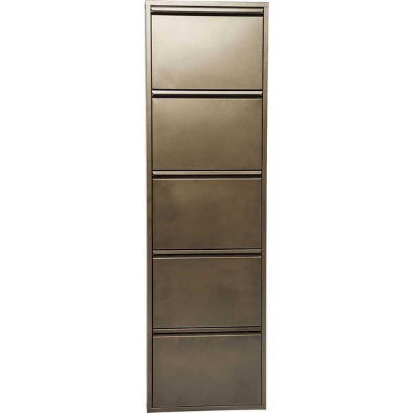 KARE Design Schuhkipper Caruso 5-er Bronze
