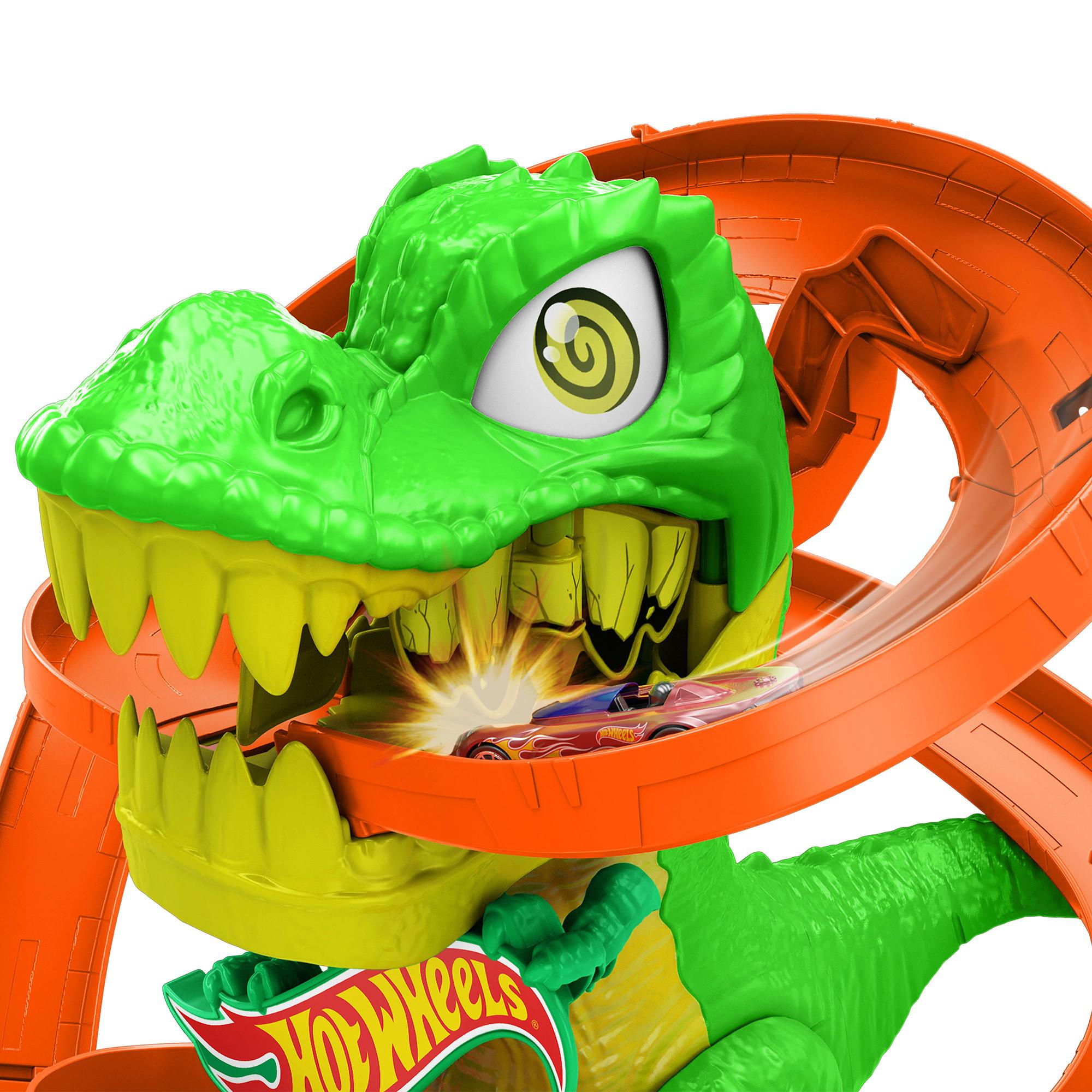 Hot Wheels City T-Rex Schlacht