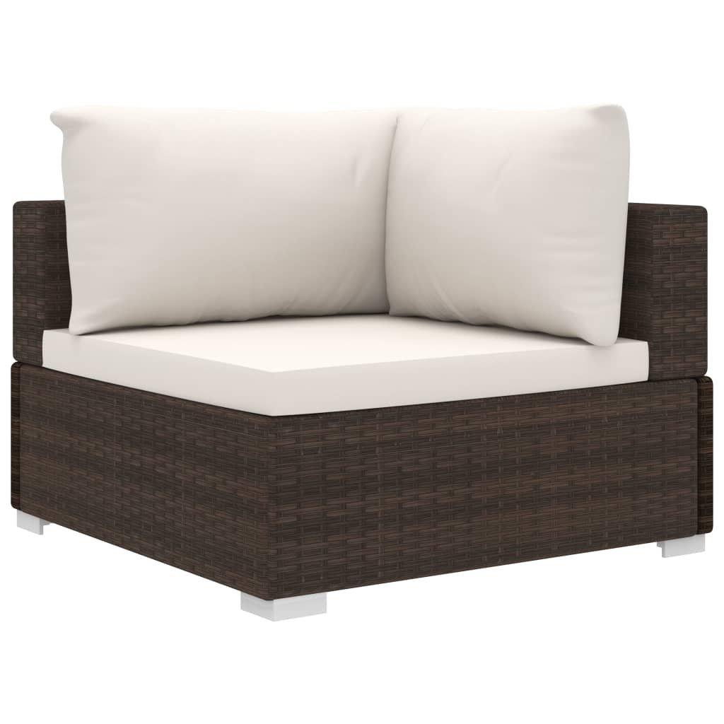 VidaXL Garten-lounge-set poly-rattan