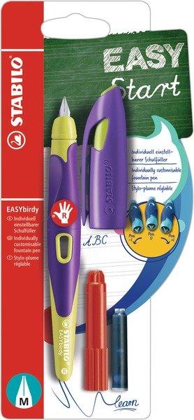 STABILO STABILO Füller EASYbirdy M B-53286-5 violett/gelb