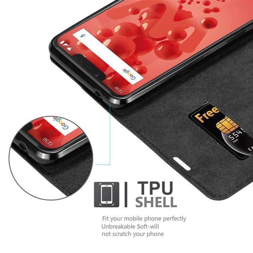 Cadorabo Hülle für WIKO VIEW 2 PLUS Magnetverschluss, Kartenfach