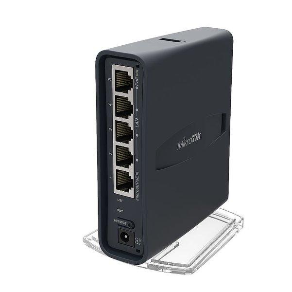 MikroTik hAP ac lite tower Schwarz Power over Ethernet (PoE)