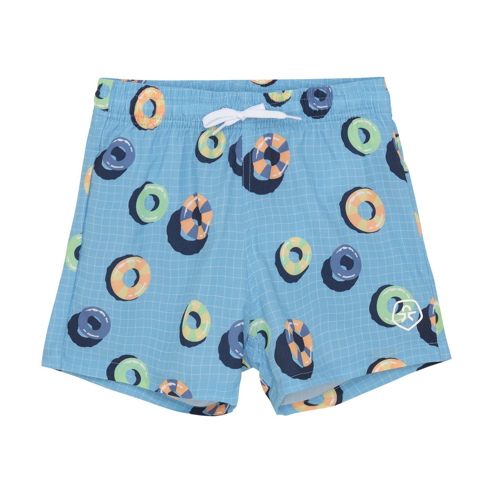 Color Kids Badeshorts River Blue