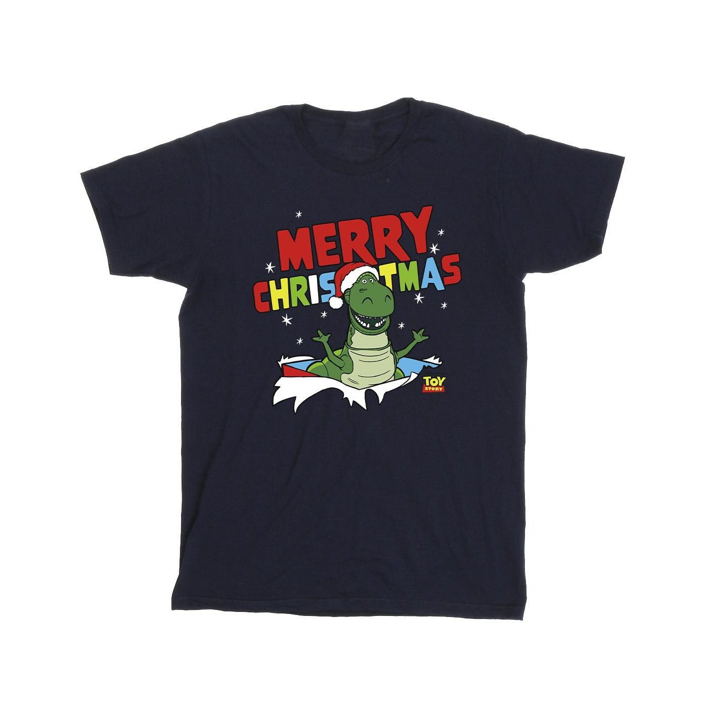 Disney Toy Story Merry Christmas Rex T-Shirt