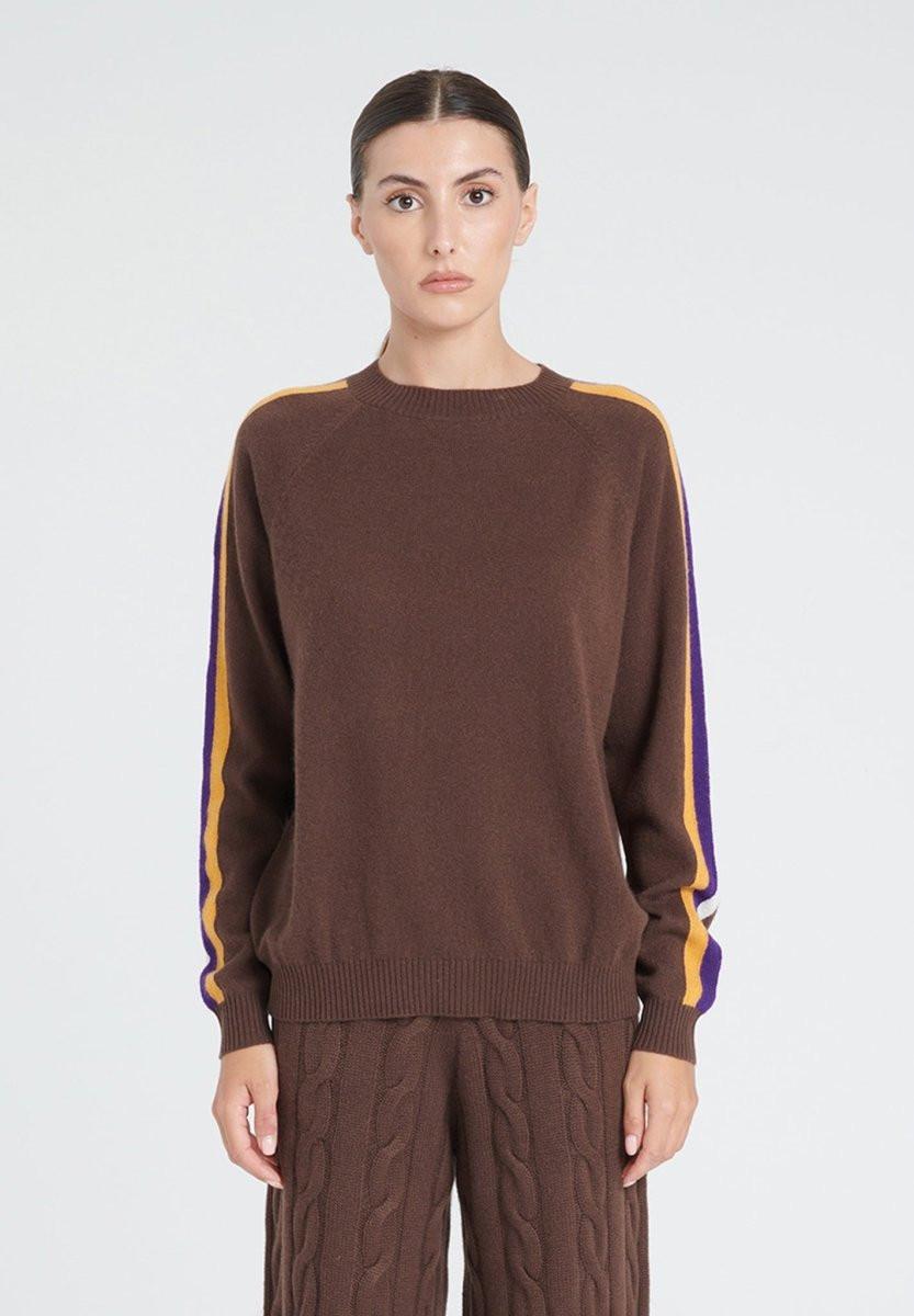 Studio Cashmere8 ZAYA 19 Pullover mit Rundhalsausschnitt - 100% Kaschmir