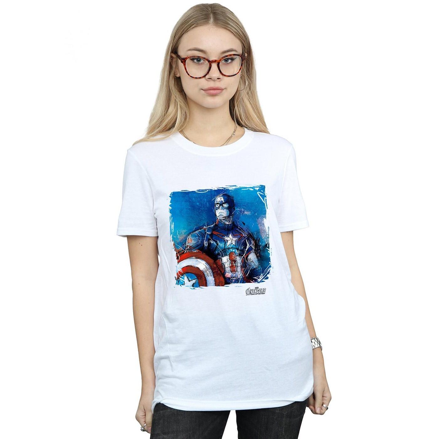 MARVEL Captain America Avengers Fotodruck T-Shirt