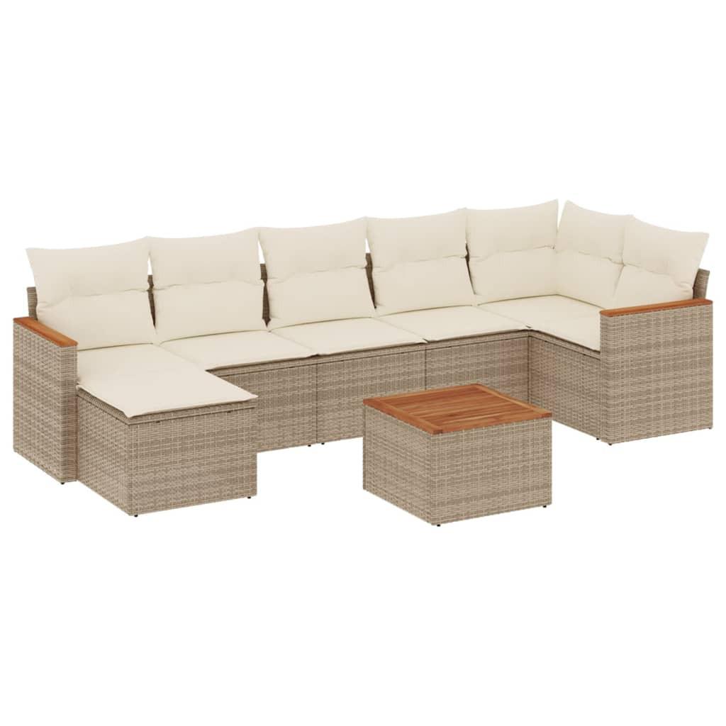 VidaXL Garten sofagarnitur poly-rattan