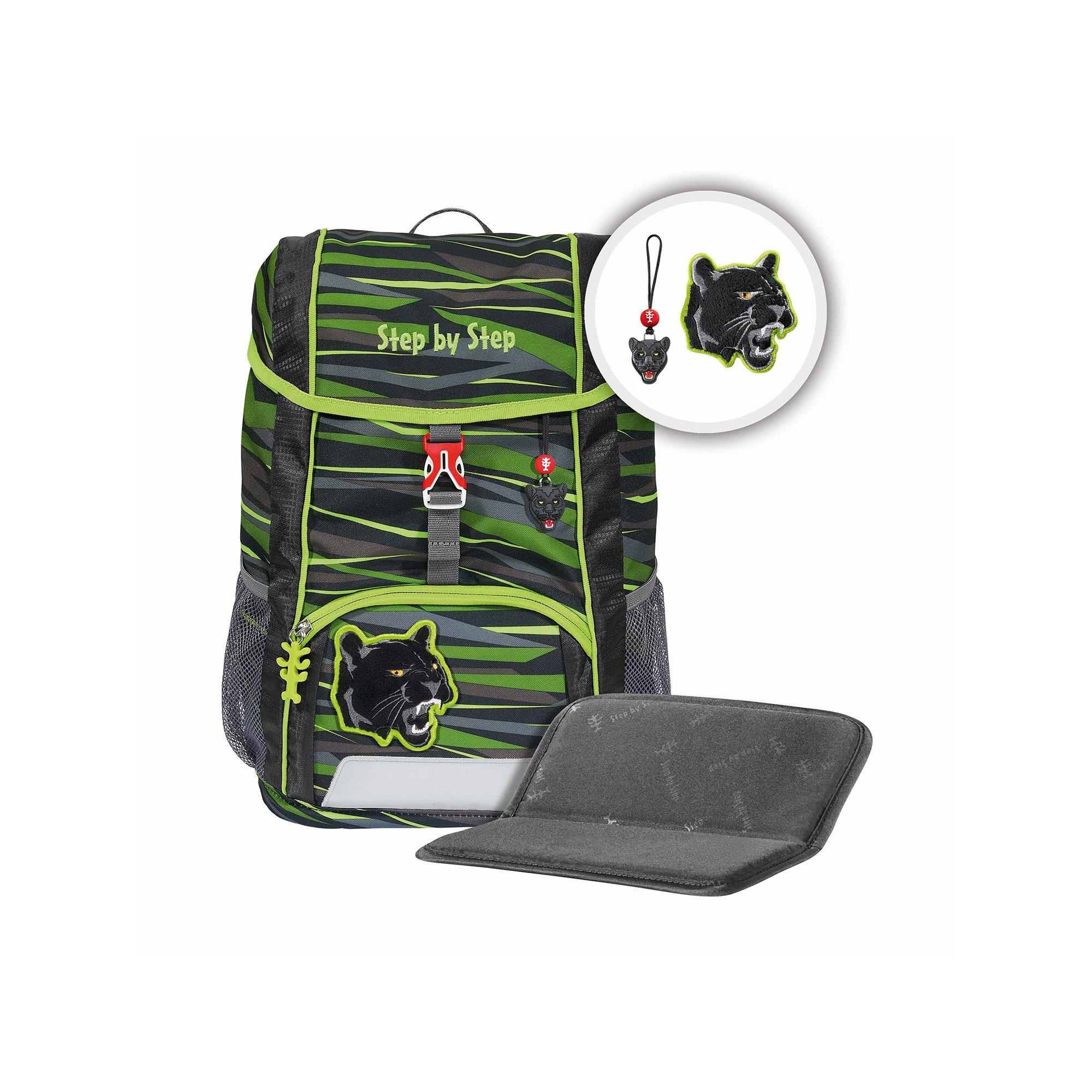 Step by Step KiGa Rucksack-Set 3tlg KID, Wild Cat Chiko