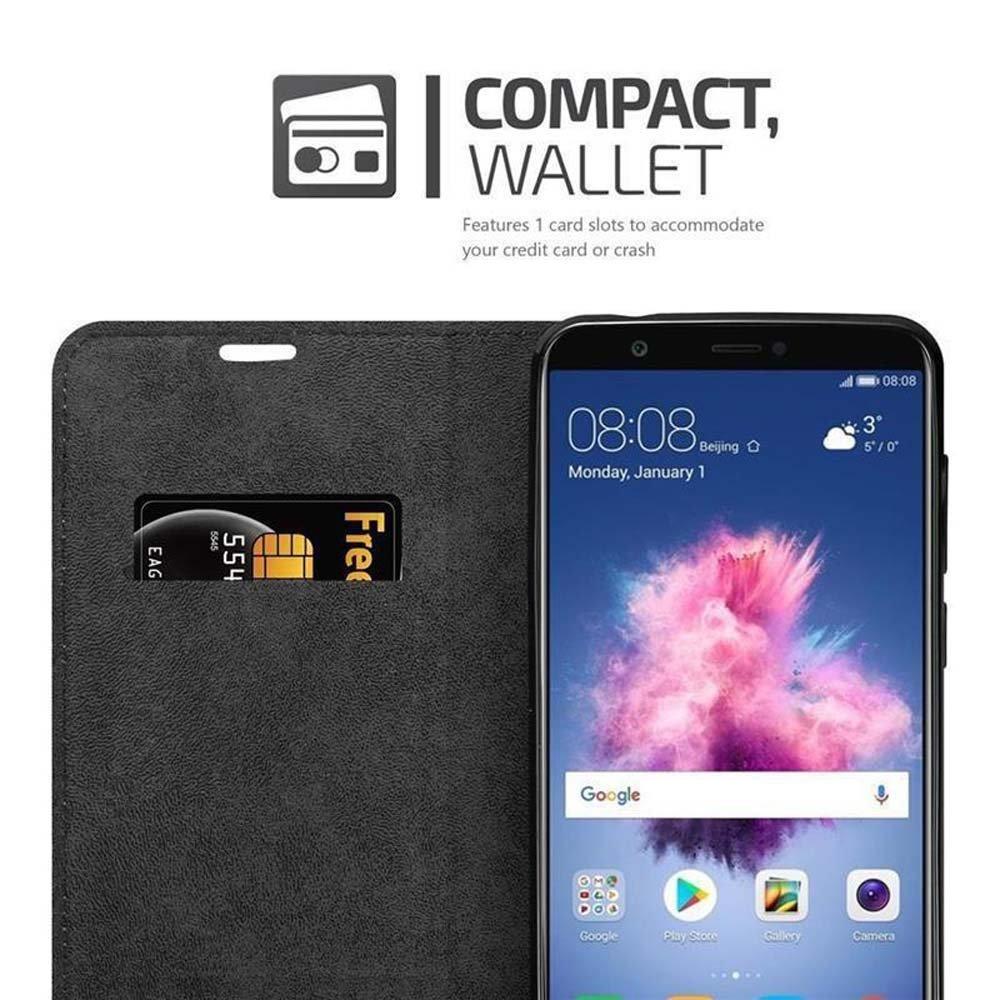 Cadorabo Hülle für Huawei P SMART 2018 / Enjoy 7S Magnetverschluss, Kartenfach