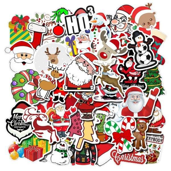 eStore 50x Aufkleber und Abziehbilder – VSCO Weihnachten
