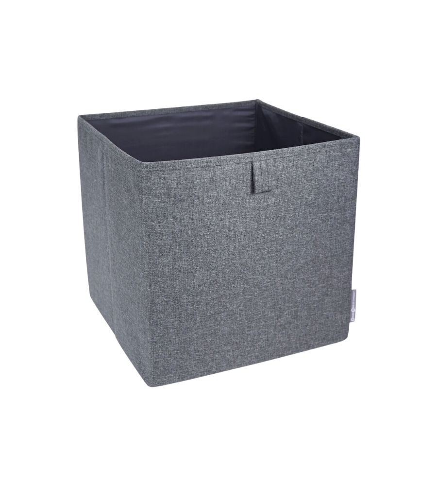 BIGSO SOFT Aufbewahrungsbox CUBE Grau