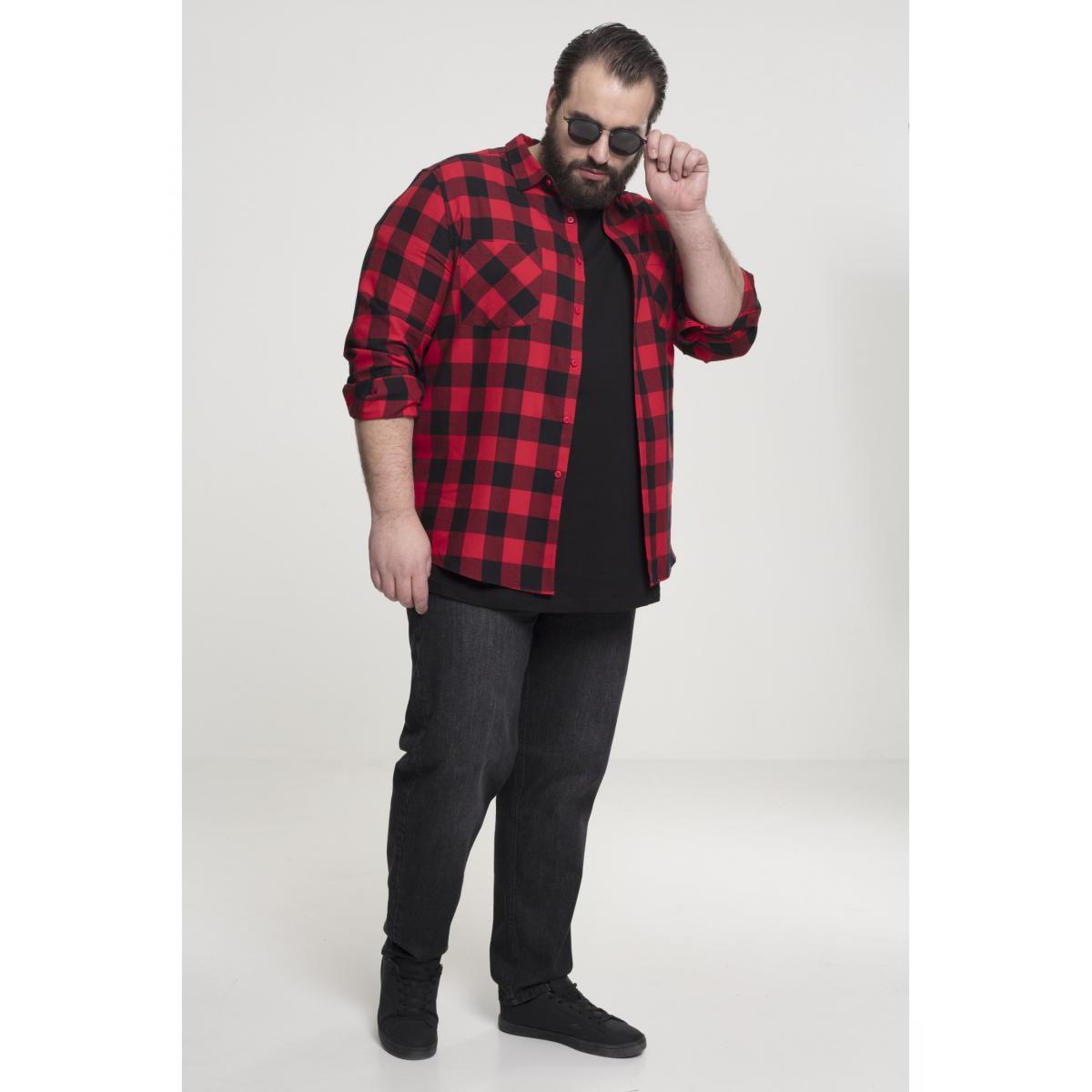 URBAN CLASSICS Basic Flanellhemd