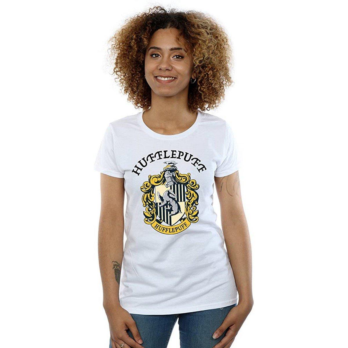 Harry Potter Hufflepuff Wappen Kurzarm T-Shirt