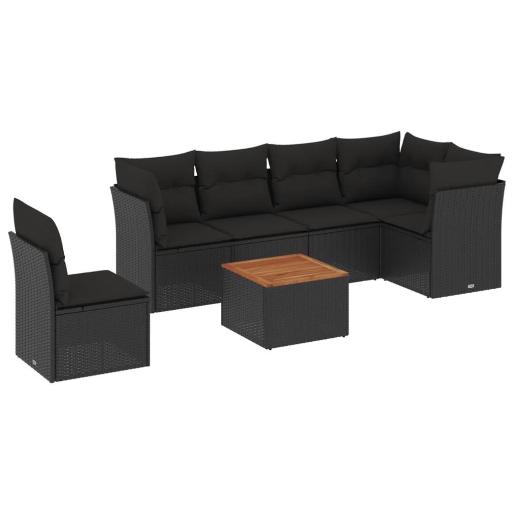 VidaXL Garten sofagarnitur poly-rattan