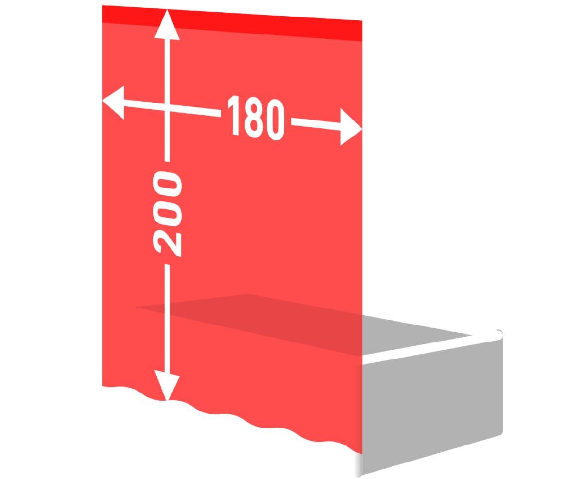 diaqua Duschvorhang PEVA Claro - transparent