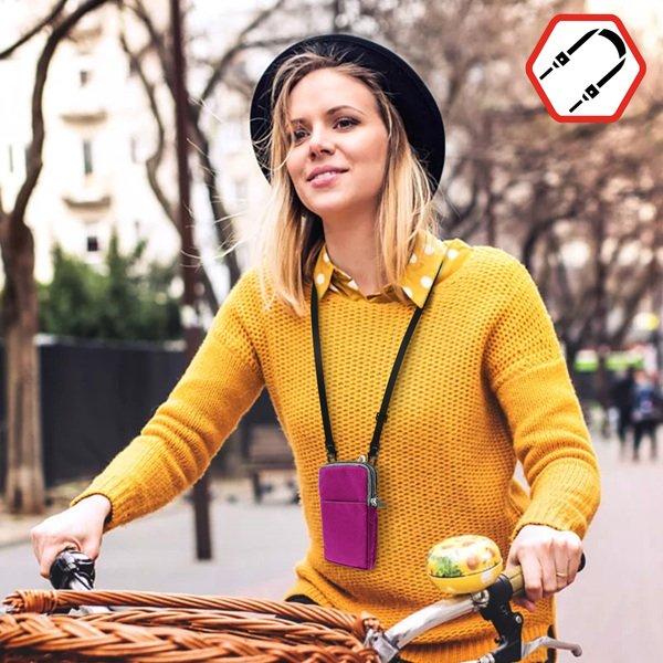 Avizar Gürteltasche + Karabinerhaken Rosa