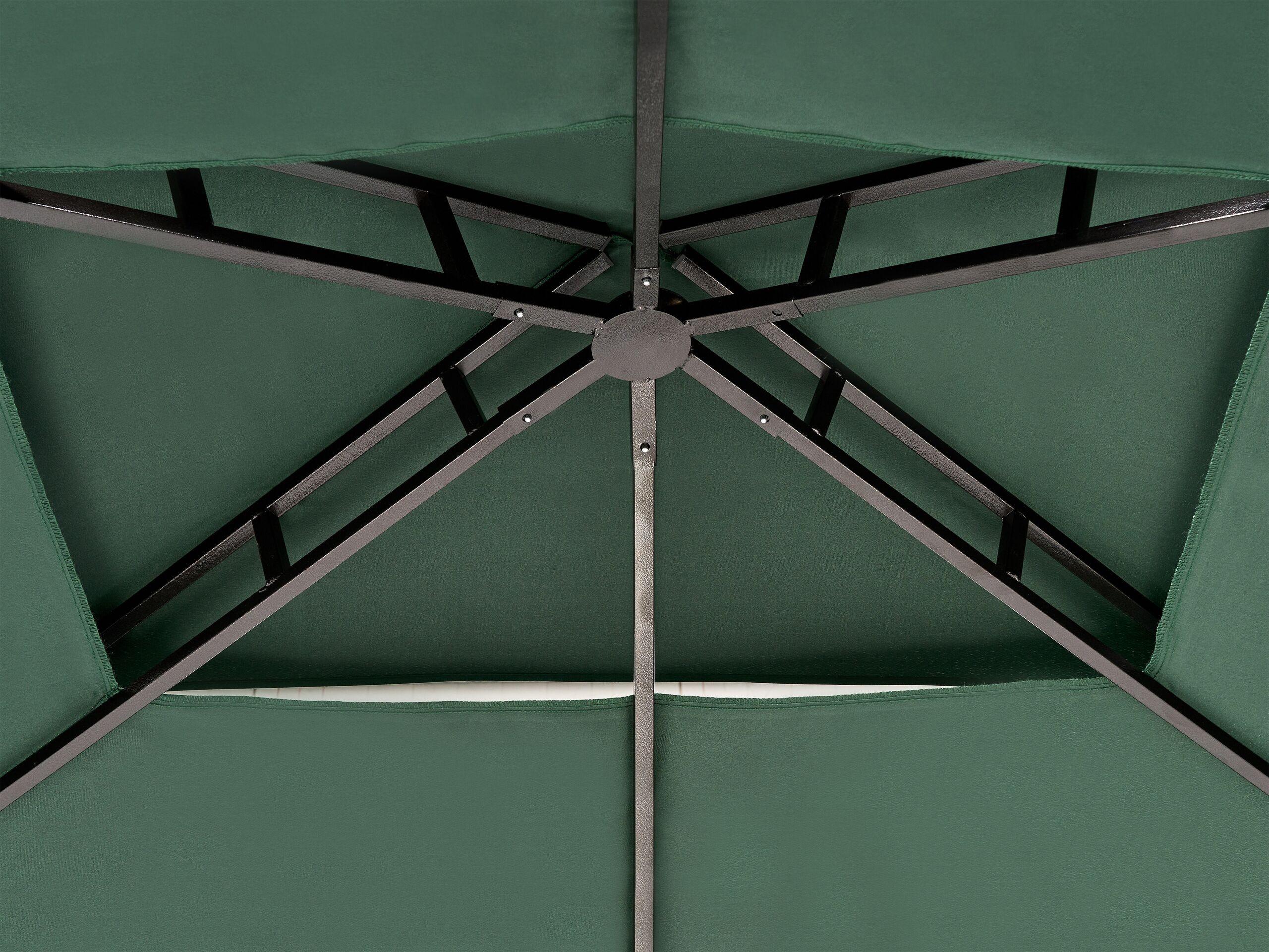 Beliani Pavillon aus Stahl Klassisch NARO
