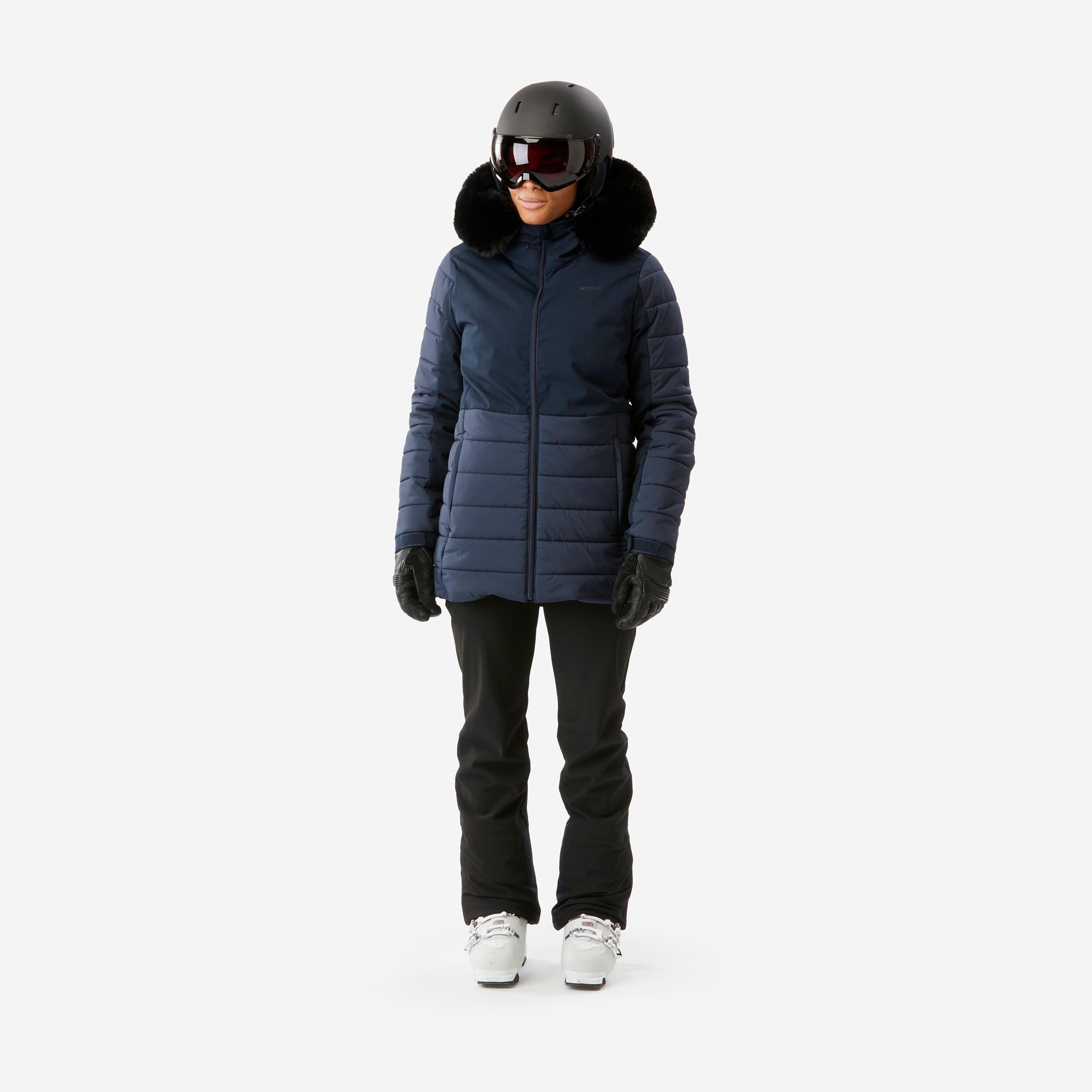 WEDZE Skijacke warm mittlere Länge - 100