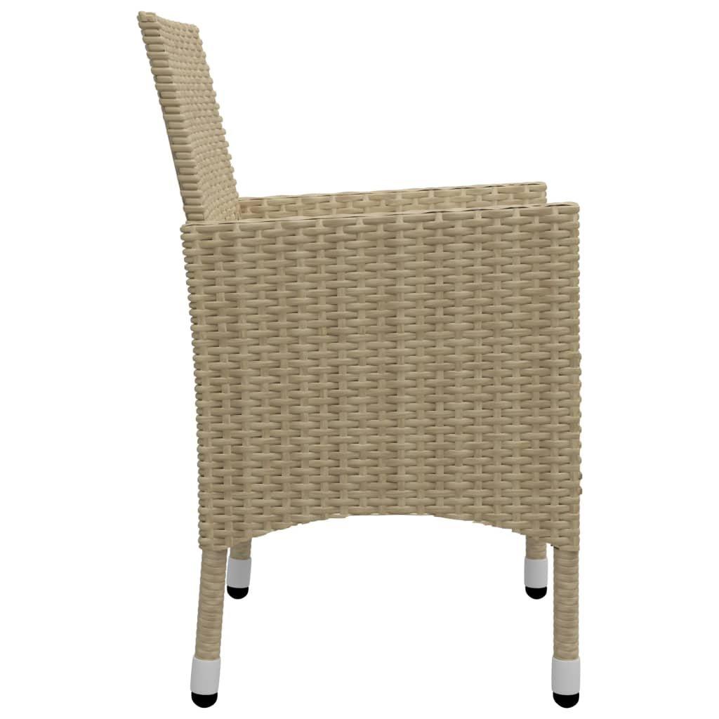 VidaXL Garten-essgruppe poly-rattan