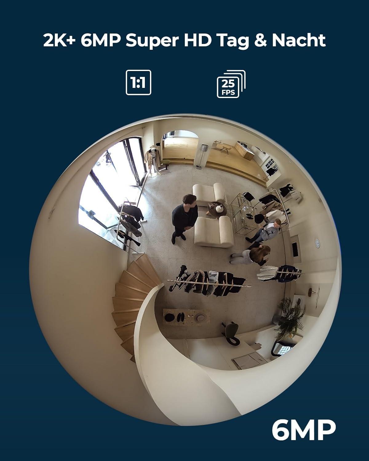 Reolink Fish Eye Wifi Indoor Kamera