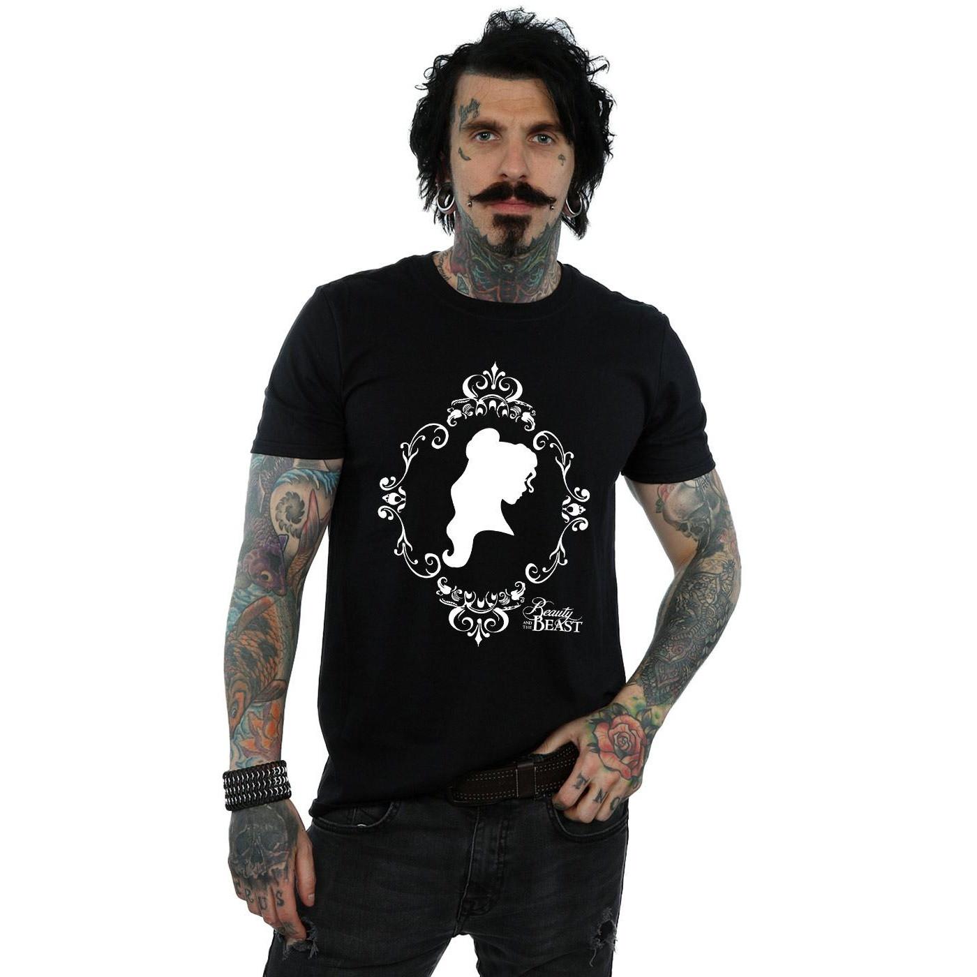 Disney PRINCESS Die Schöne und das Biest Belle Silhouette T-Shirt