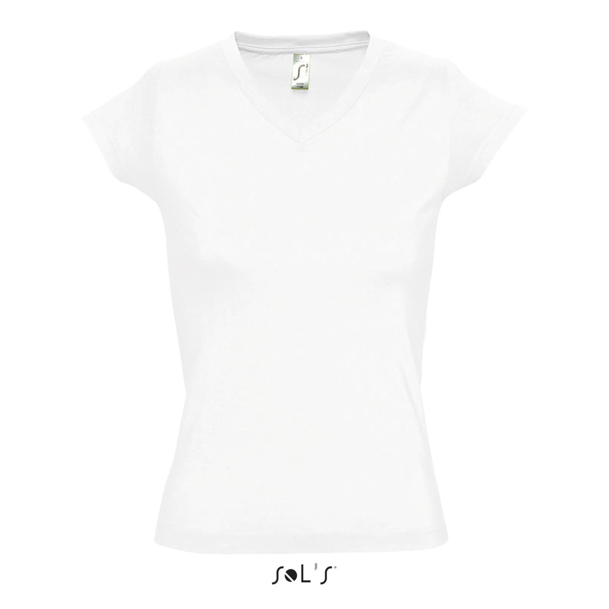 SOLS Sol's Moon V-Ausschnitt T-Shirt