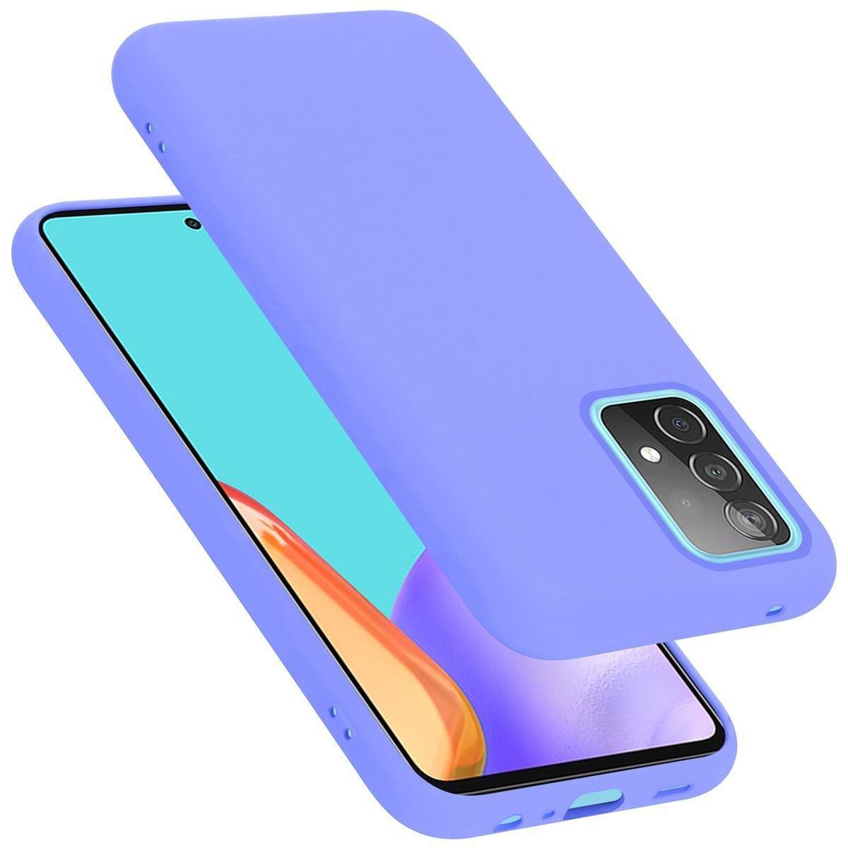 Cadorabo Hülle für Samsung Galaxy A52 (4G 5G) A52s TPU Silikon Liquid