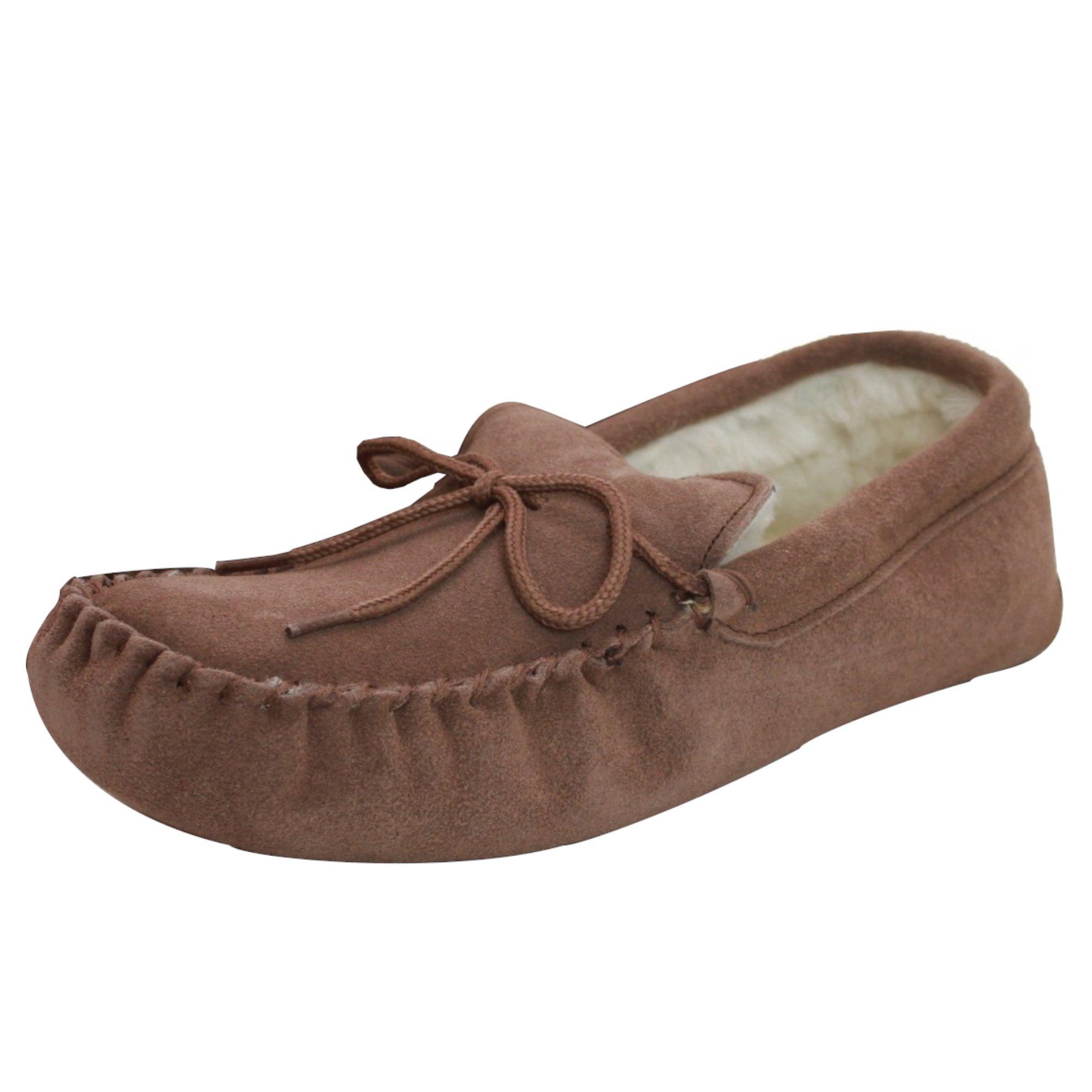 Eastern Counties Leather Moccasins mit weicher Sohle.