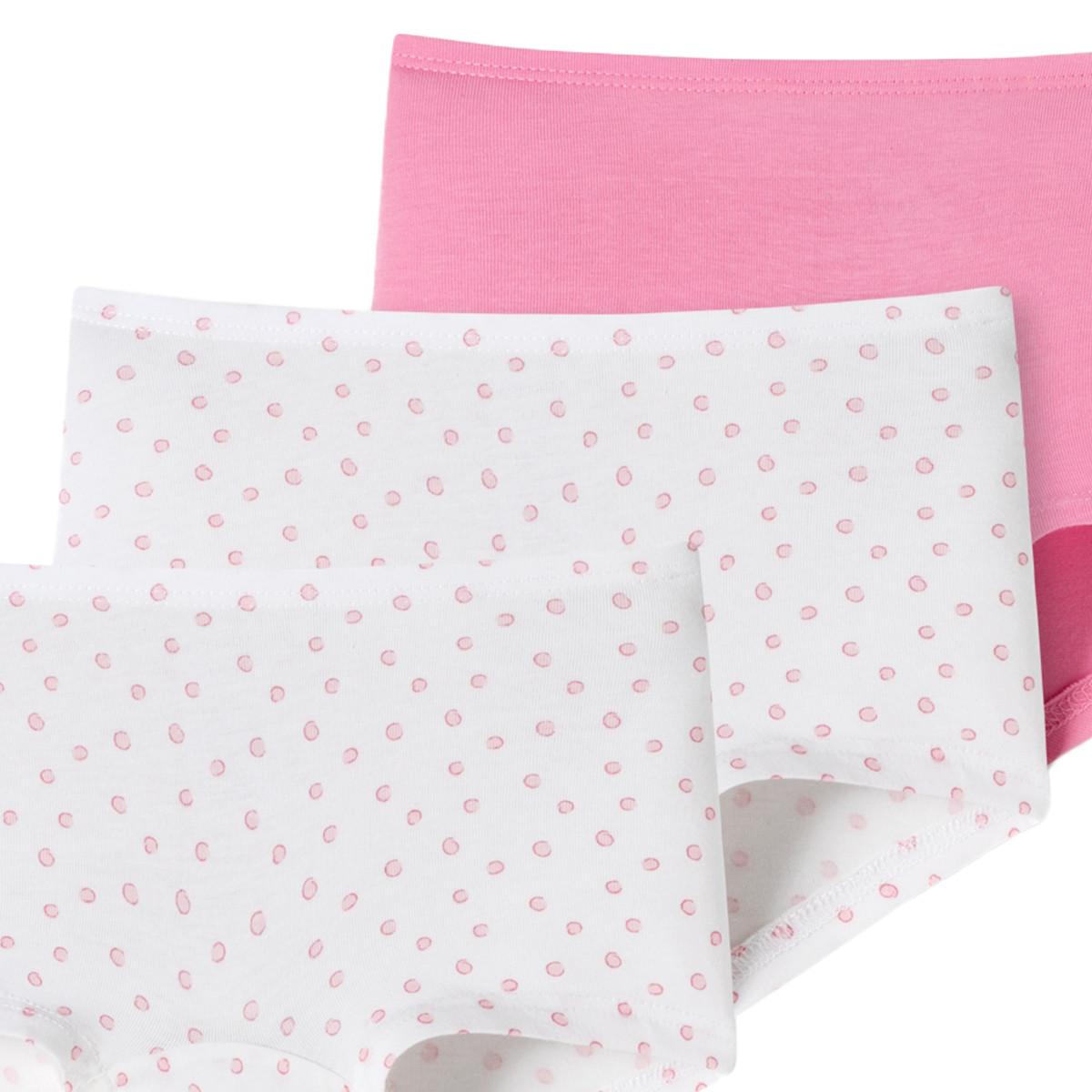 Schiesser 9er Pack Kids Girls 95/5 Organic Cotton - Shorts