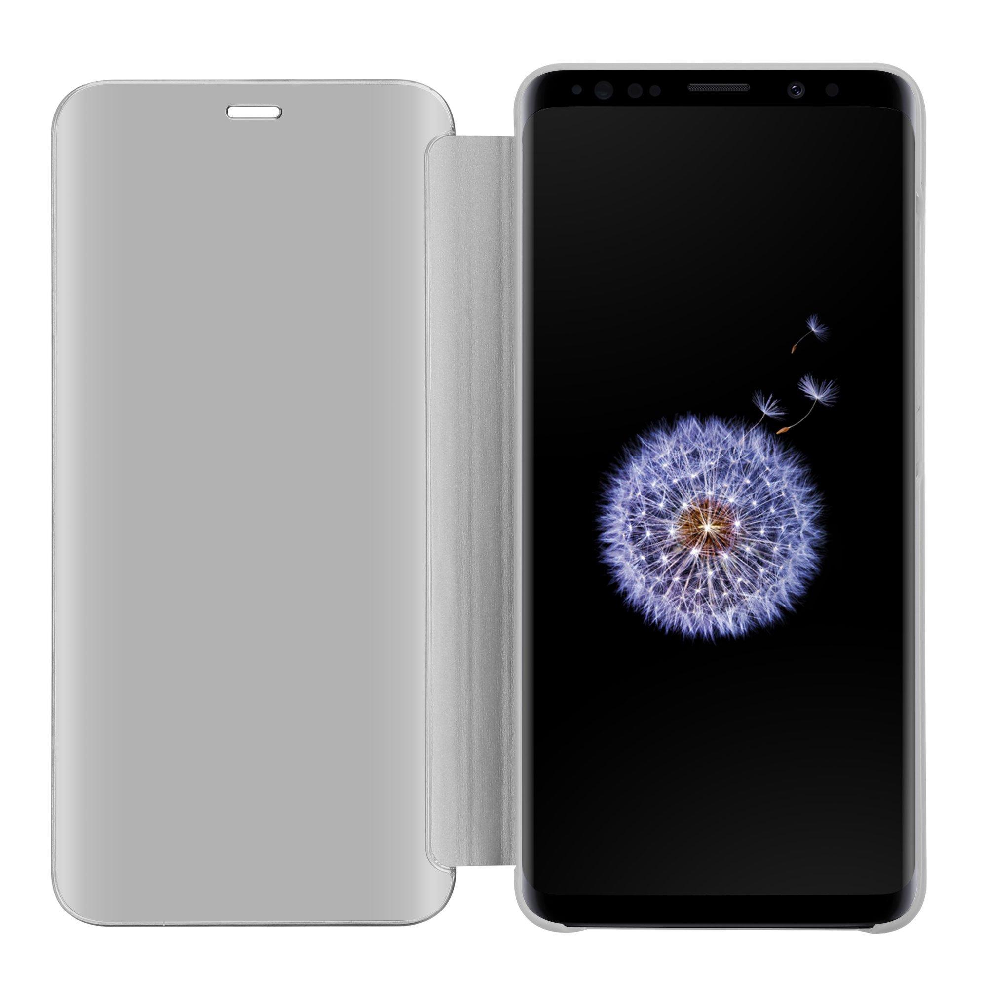 Cadorabo Hülle für Samsung Galaxy S9 PLUS Spiegel Standfunktion 360 Grad Schutz