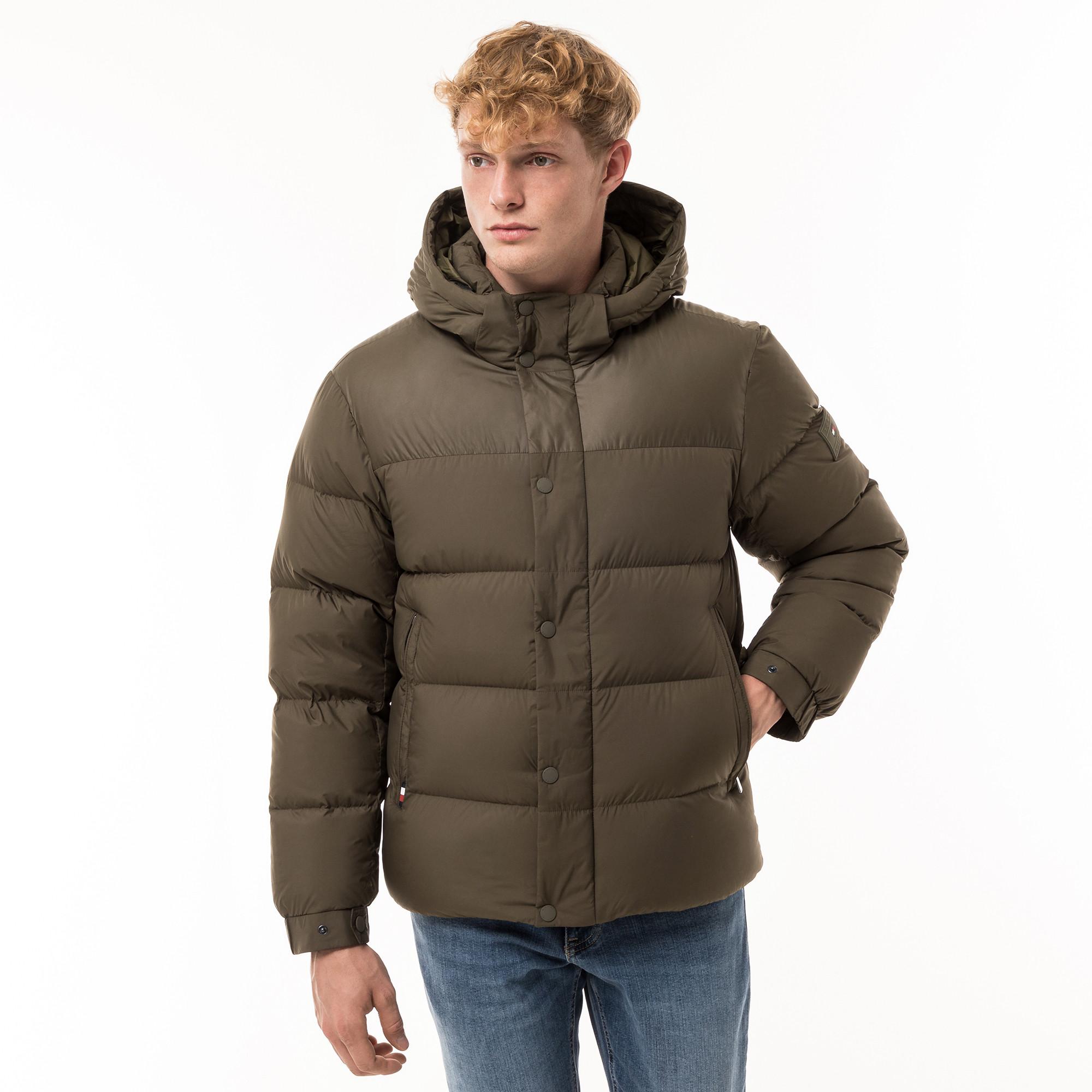 TOMMY HILFIGER MIX DOWN HOODED PUFFER JACKET Daunenjacke mit Kapuze
