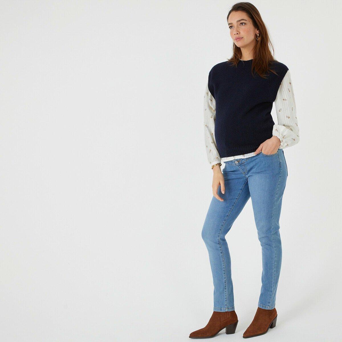 La Redoute Collections Slim Fit Jeans für die Schwangerschaft
