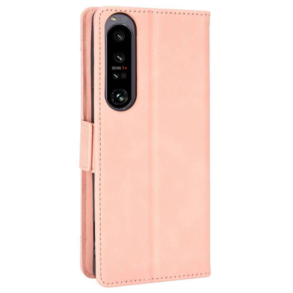 Cover-Discount Sony Xperia 1 IV - Etui Mit Vielen Kartenfächer