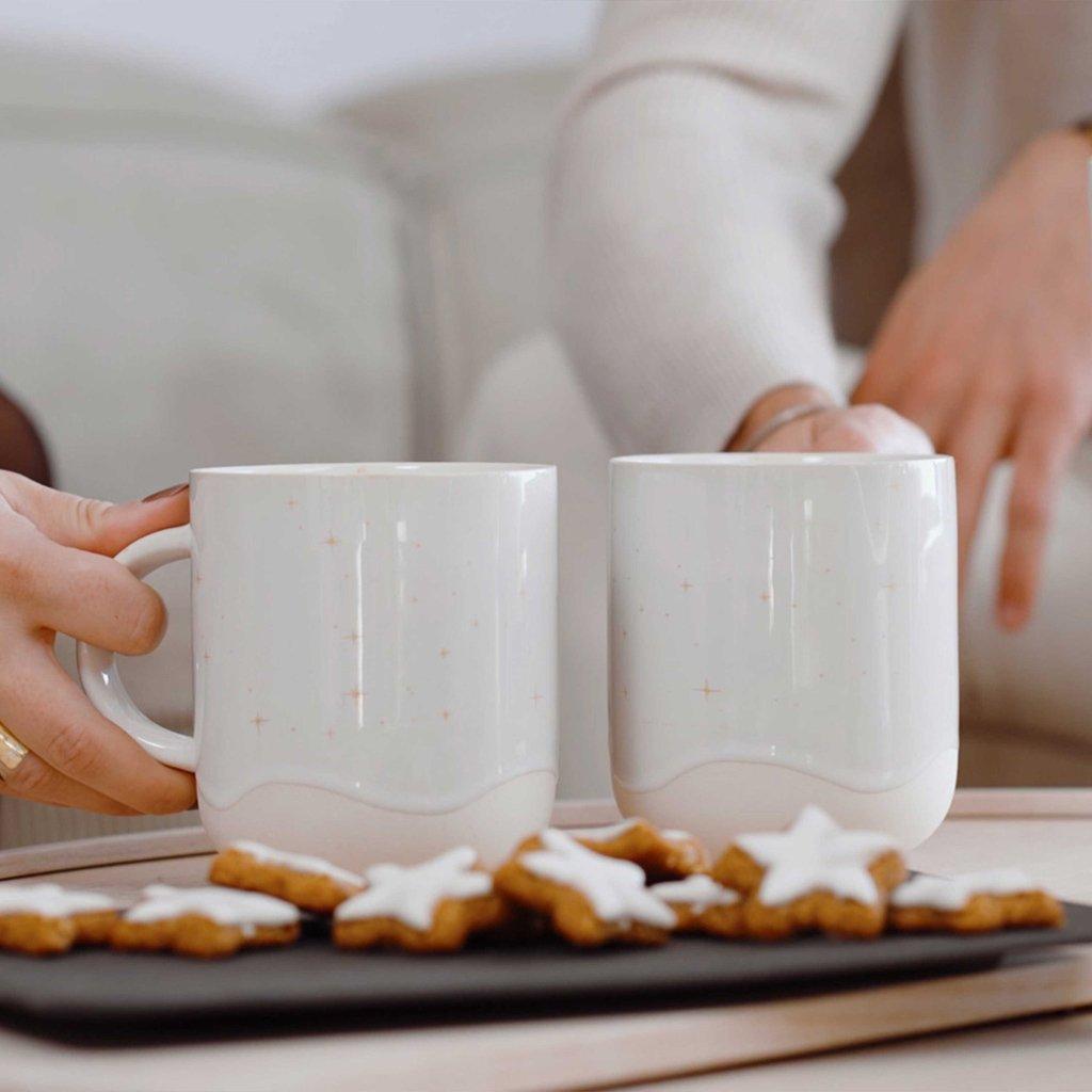 like. by Villeroy & Boch Becher mit Henkel Winter Glow