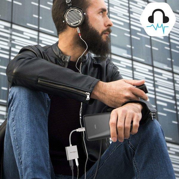 Akashi Akashi USB-C Audio-Ladeadapter