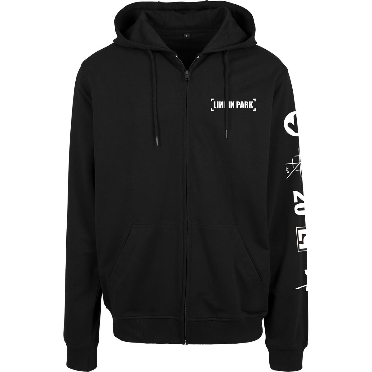 URBAN CLASSICS kapuzenpullover linkin park anniversary logo zip