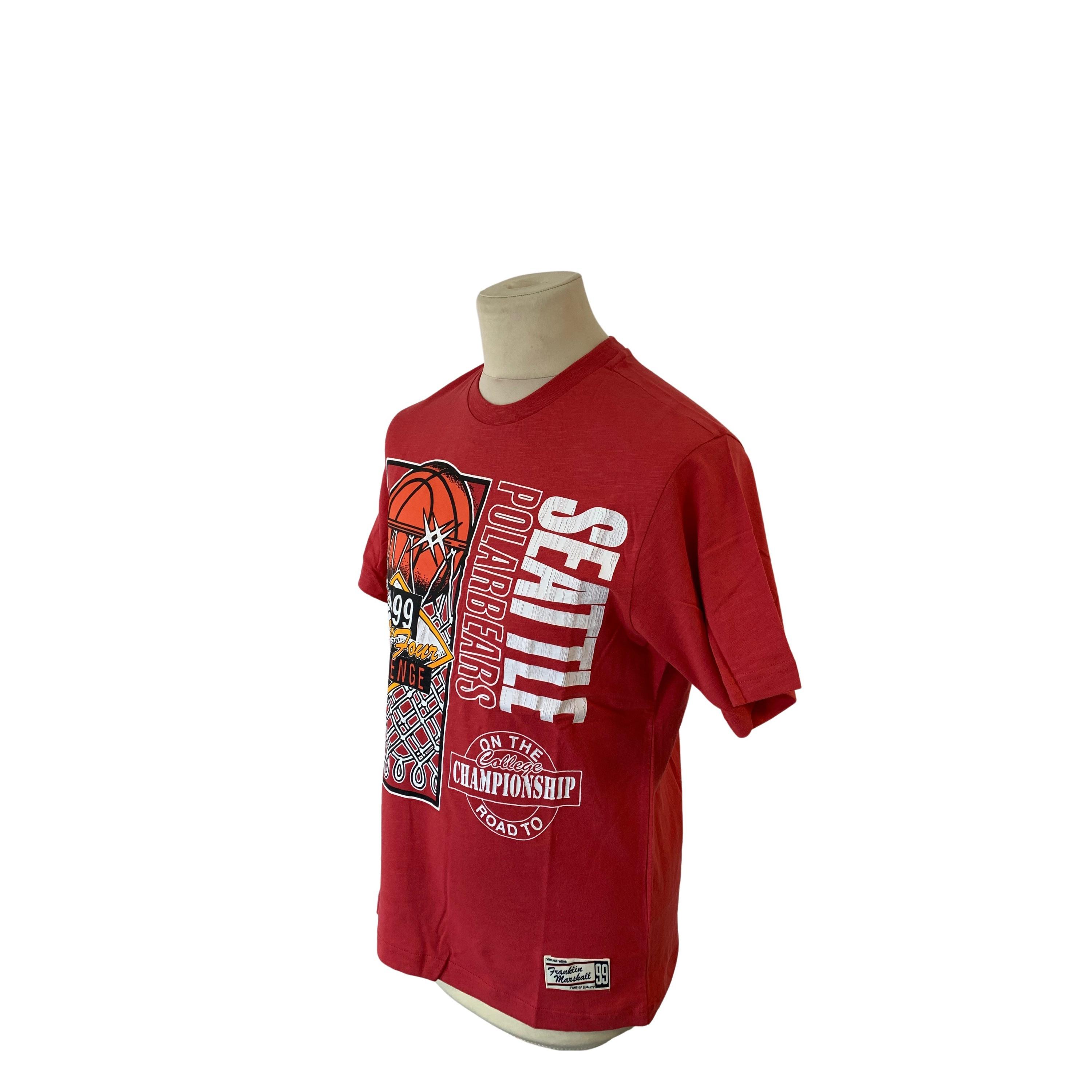 FRANKLIN MARSHALL Grafikdruck Kurzarm T-Shirt