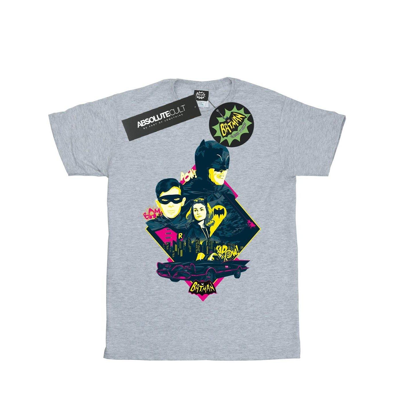 DC COMICS Batman Retro Diamond T-Shirt