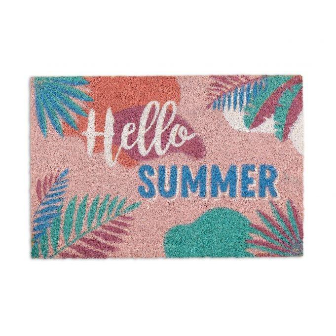 B2X Fußmatte Kokosfaser „Hallo Sommer“