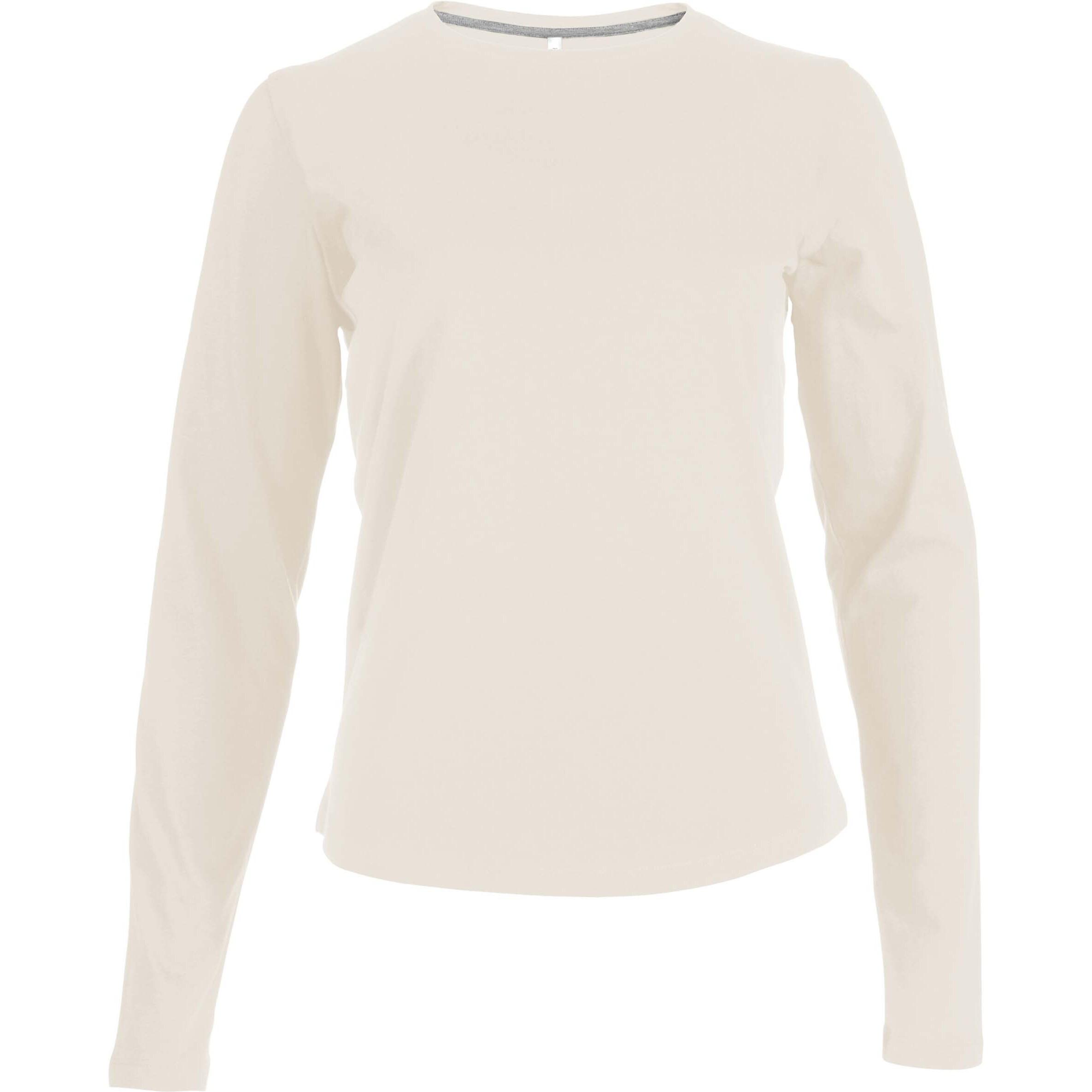 Kariban Langarm Rundhals T-Shirt