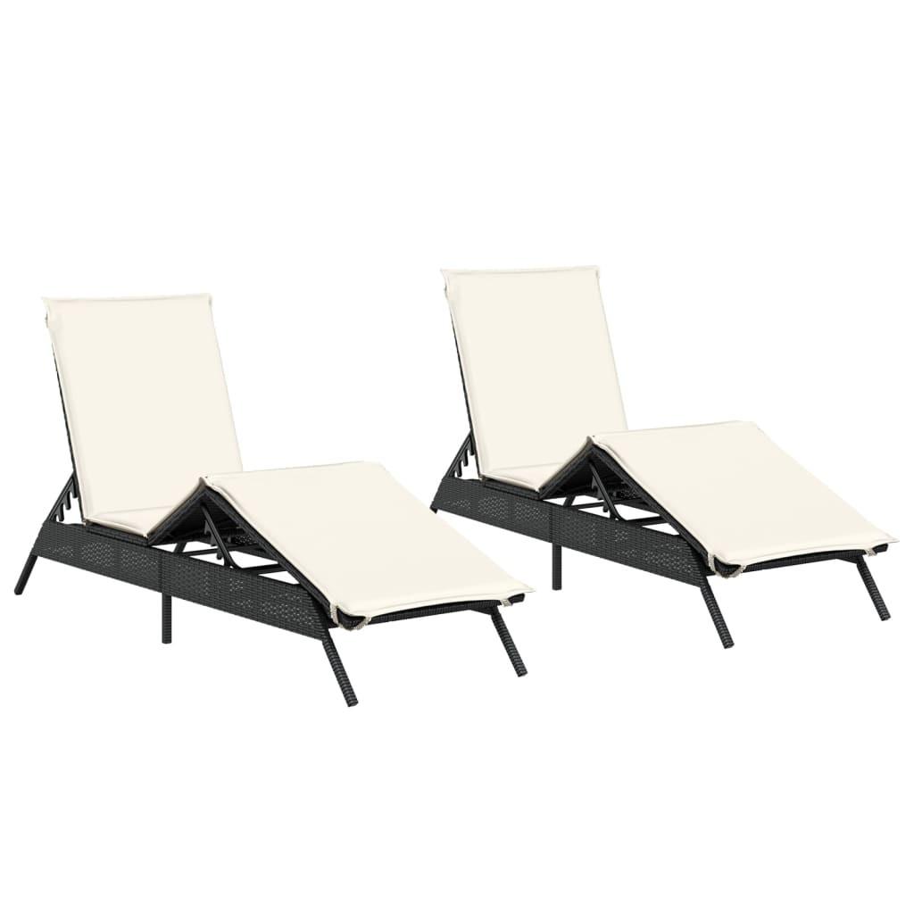VidaXL Sonnenliege poly-rattan
