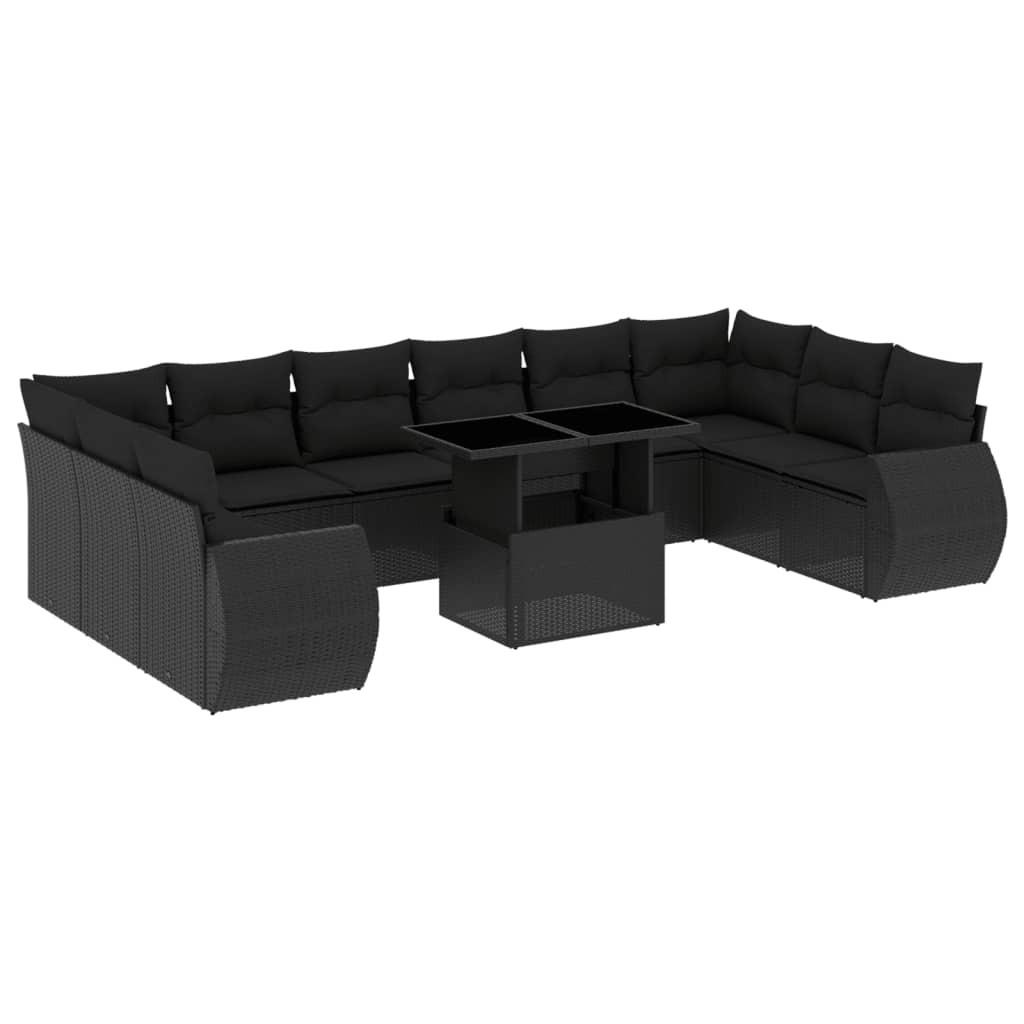 VidaXL Garten sofagarnitur poly-rattan
